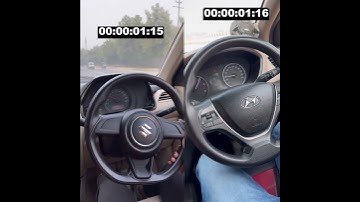 Swift Dzire vs i20 0to100 speed test 🔥| #shorts #viralshorts #drifting #car #i20 #swift #swiftlover