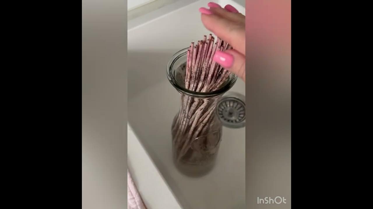 Увлажнение обработанной лозы - YouTube