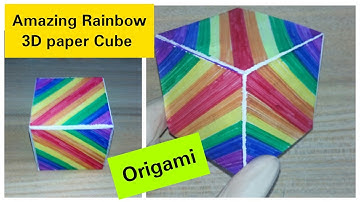 Easy Way To Make An Origami Paper Cube Box - Handmade Cube Box