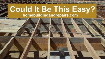 How To Calculate Construction Standard Lumber For Floor Joist Using Old Carpenter