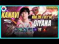 HLE Kanavi QIYANA vs GRAVES Jungle - Patch 26.7 KR Ranked | lolrec