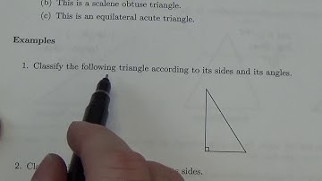Math 30 3 Classifying Triangles   Lesson
