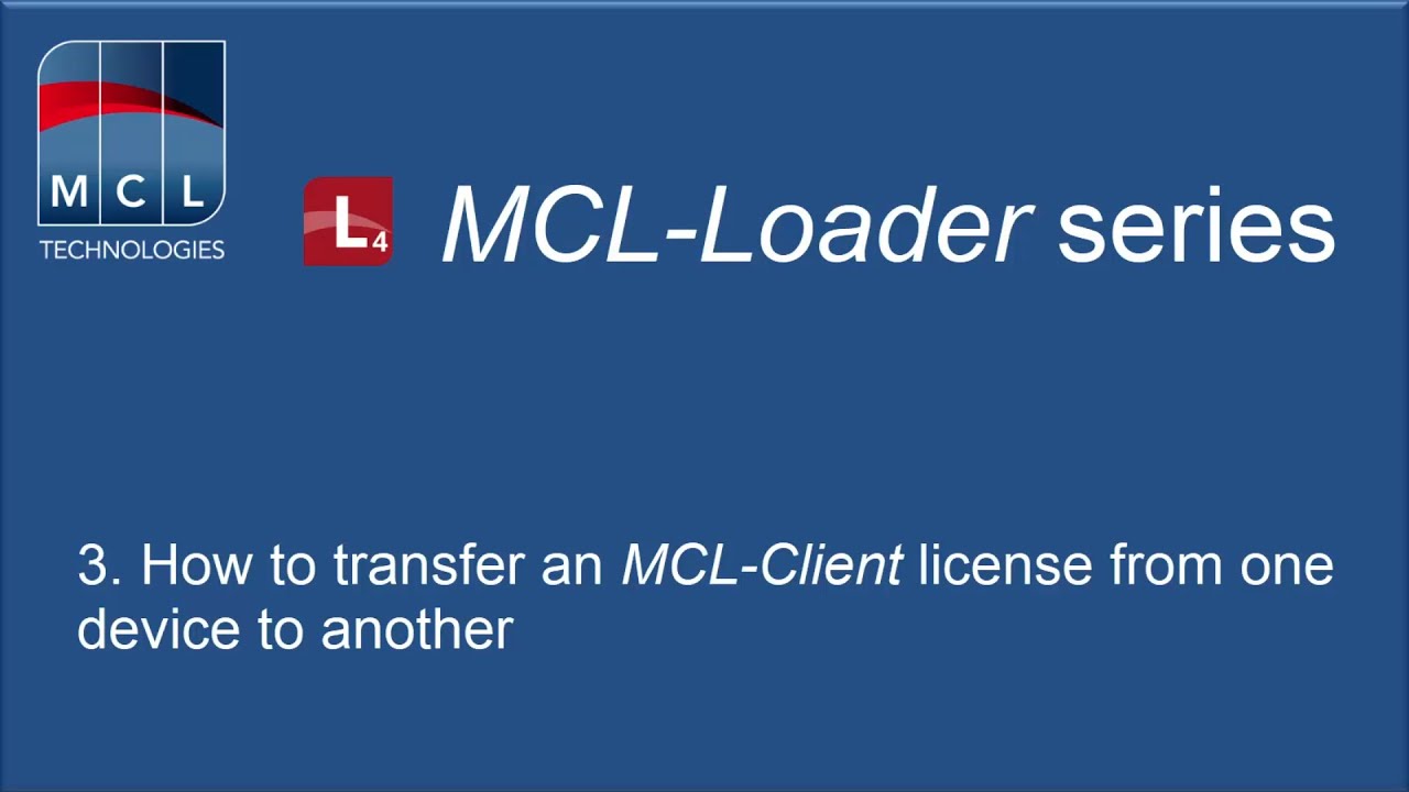 mcl licence to assign