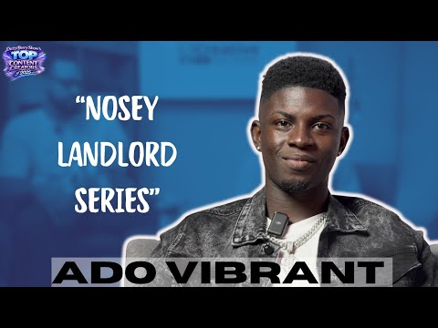 Ado Vibrant Bringing Theatre To TikTok with Nosey Landlord Series, Handling New Talent & Friends