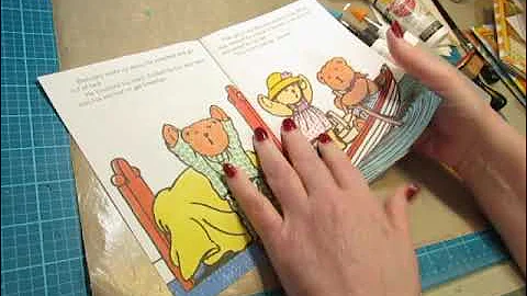 Bialosky Bear Golden Book Journal!  Decorating Pages