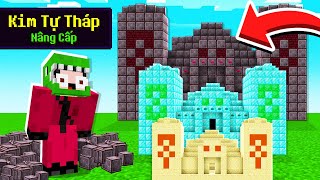 MINECRAFT BEDWARS, CHẾ TẠO KIM TỰ THÁP NETHERITE SIÊU CẤP *SỞ HỮU VŨ KHÍ HACKER SIÊU VIP TROLL NOOB