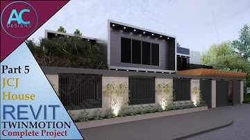 JPJ House | Part 5 | Complete Step By Step Project | Revit and Twinmotion Tutorial