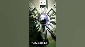 YLSK-1250  12 axis 5.0mm wire rotation spring machine operation