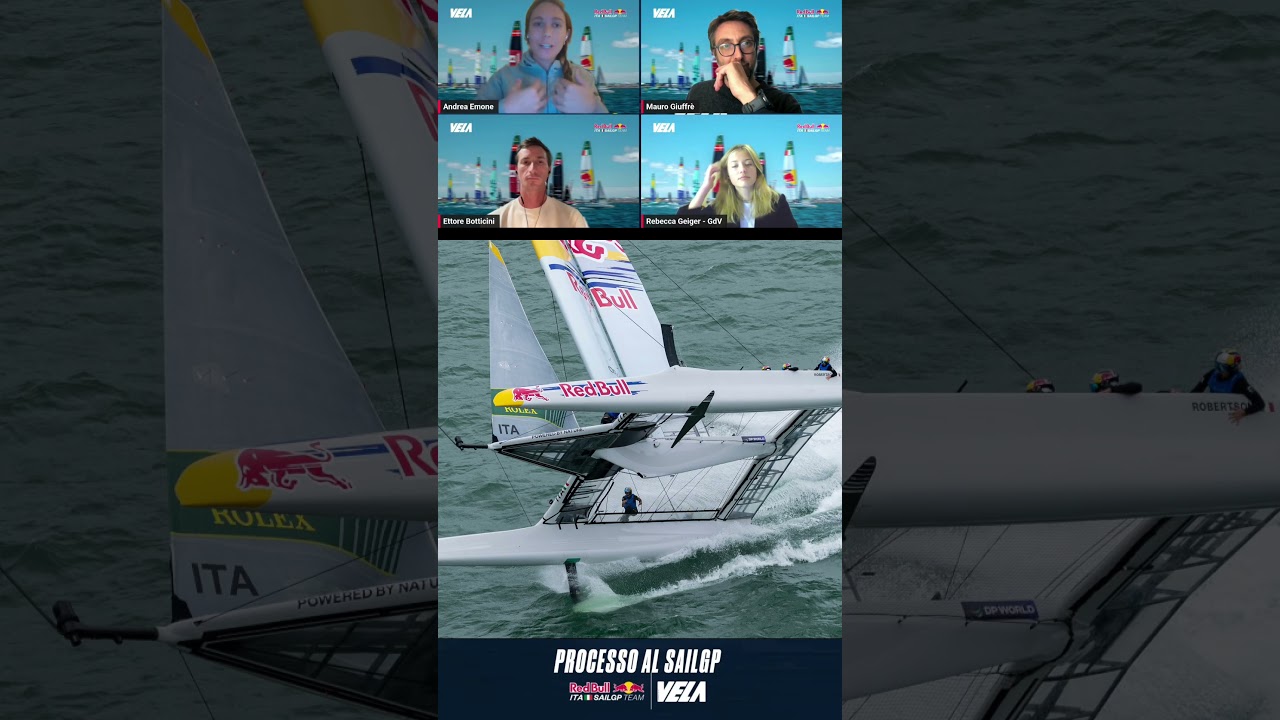 ⁣SailGP, Andrea Emone è Strategist su Red Bull Italy, velista e ingegnere aeropsaziale... #shorts