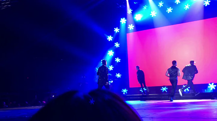 NKOTB Total Package Tour My Favorite Girl Grand Ra...