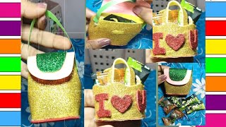 Glitter Paper craft ideas for kids step by step easycraft#craft idea#craftvideo#glitterpaper #glitte