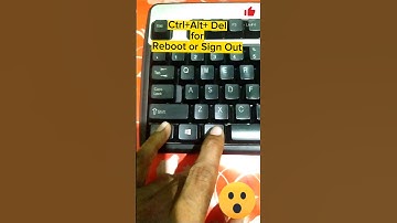 How to Reboot Pc / Laptop #reboot #shorts #keyboardshortcut #youtubeshorts #trending #searchsolution