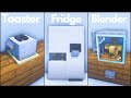 Minecraft: 3 Working Kitchen Build Hacks and Ideas