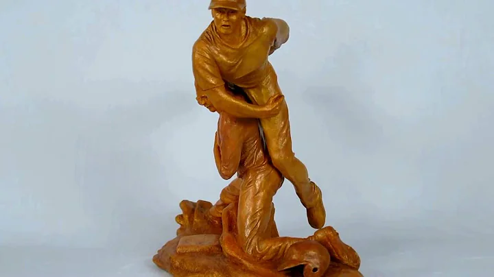 "Turn Two - Double Play" Baseball Sculpture by TL ...