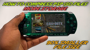 How to Compress ISO files to CISO Files on PSP/PS VITA