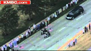Residents Pay Tribute To Kan. Soldier