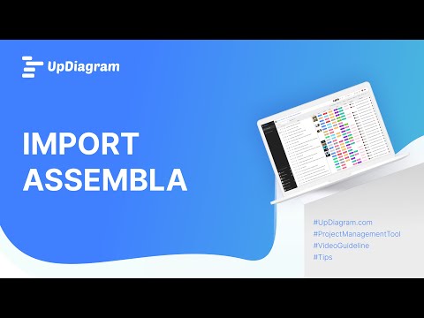 Import Assembla - UpDiagram Short Guideline