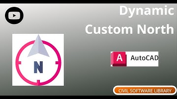 How create Dynamic Custom North arrow, Automatic rotation of north with viewport