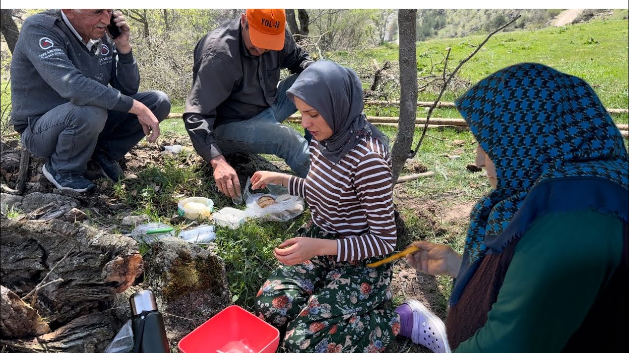 TEREYAĞI YAPIYORUZ BAHÇEDE KÜP ARAYIŞI..KEÇİ SÜTÜNDEN AVUZ