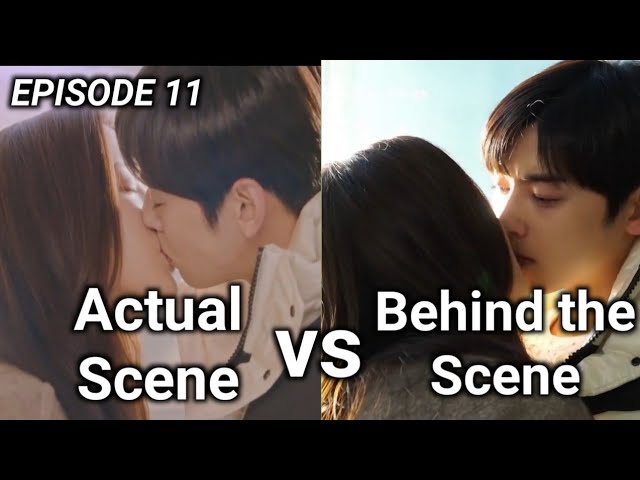 True Beauty Ep 11 Behind the Scene vs Actual Scene class=