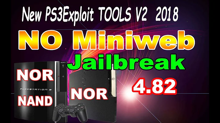 New PS3Exploit TOOLS V2 How To Jailbreak Your PS3 NO Miniweb ( Easy 2018 )