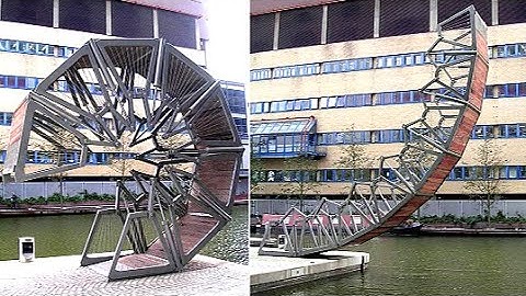 The Rolling Bridge In London: An Innovative Engineering Marvel