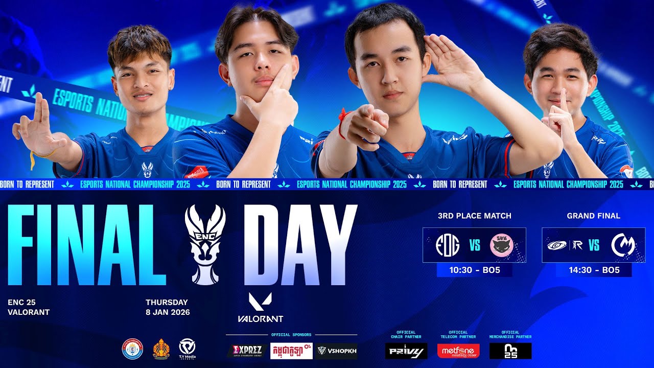 Esports National Championship 2025 | Playoff | Valorant