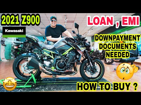 How To Buy 2021 KAWASAKI Z900 in India ? ? **Loan EMI Down Payment Documents** ??