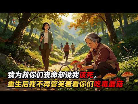 上一世，女兒放暑假全家出遊 婆婆執意採摘野生毒蘑菇至全家毒發，我為送醫車禍身亡他們卻拿我理賠金，獨享安逸生活，連女兒都說沒了我真好，不用再被管著了，重生回全家出遊這天，我藉口離開笑看他們一家付出代價！