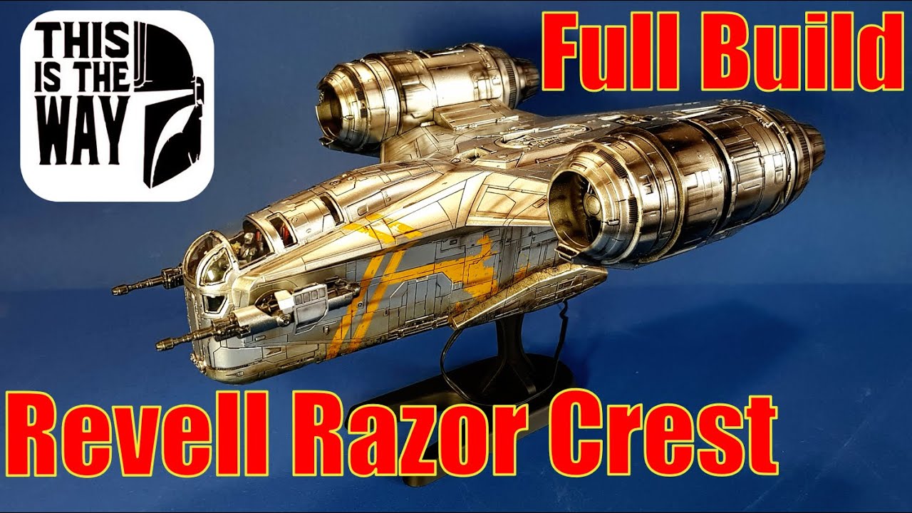 Revell Razor Crest 1/72 Full Build Video - YouTube