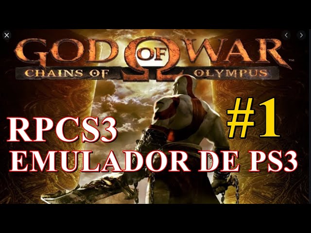 GOD OF WAR CHAINS OF OLYMPUS - O JOGO DE PSP E PS3 (PT-BR) 