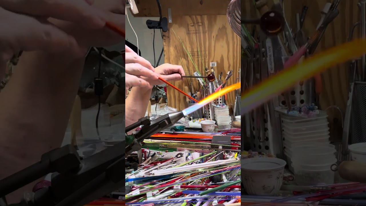 Soft Glass off mandrel Pumpkin Tutorial