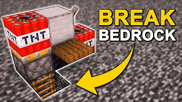 How to Break BEDROCK in Minecraft 1.21.8 (Tutorial)