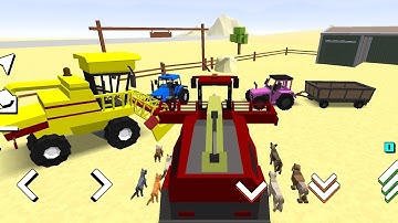 Blocky Farm & Simulator - Harvest Weath | Farm Mode | Android / Ios GamePlay