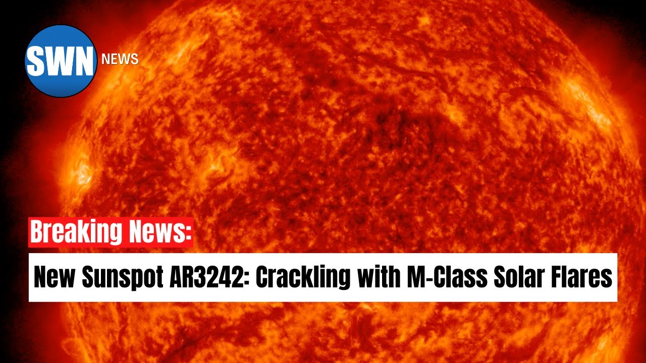 New Sunspot AR3242: Magnetically Complex and Crackling with M-Class Solar Flares