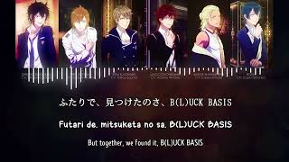 【DANCE WITH DEVILS】 BL(U)CK BASIS - PENTACLE★★ (lyrics)