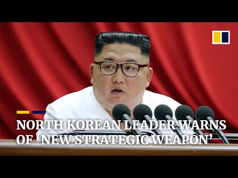 North Korea’s leader Kim Jong-un warns of ‘new strategic weapon’