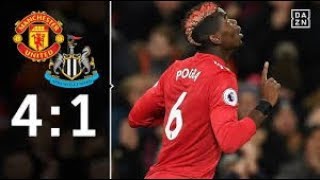 Ibrahimovic-Comeback und Matchwinner Pogba: Manchester United - Newcastle 4:1 | EPL | DAZN