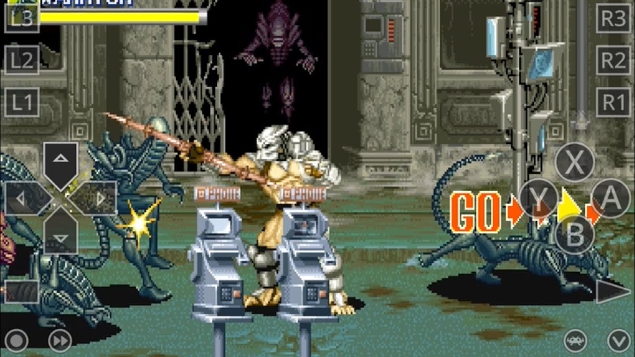 JUGANDO A ALIEN VS PREDATOR ARCADE CON RETROARCH PARA IOS - YouTube