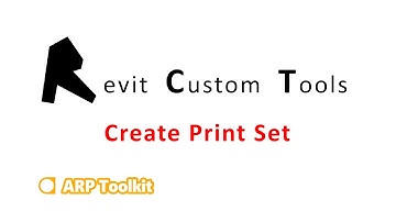 Autodesk Revit. Create Print Set. ARP Toolkit.