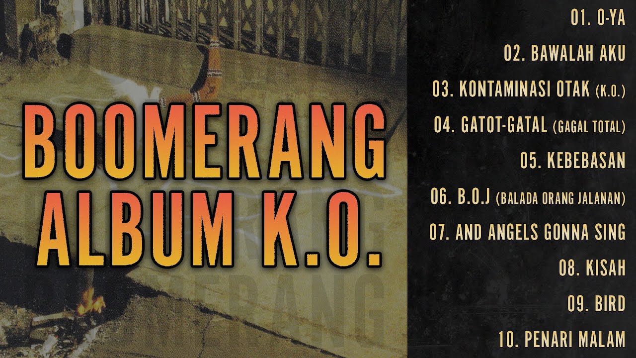 Boomerang - Album K.O.