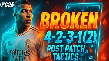 🚨 BROKEN 4-2-3-1(2) META Tactics in FC26 🔥 | Post Patch Custom Setup