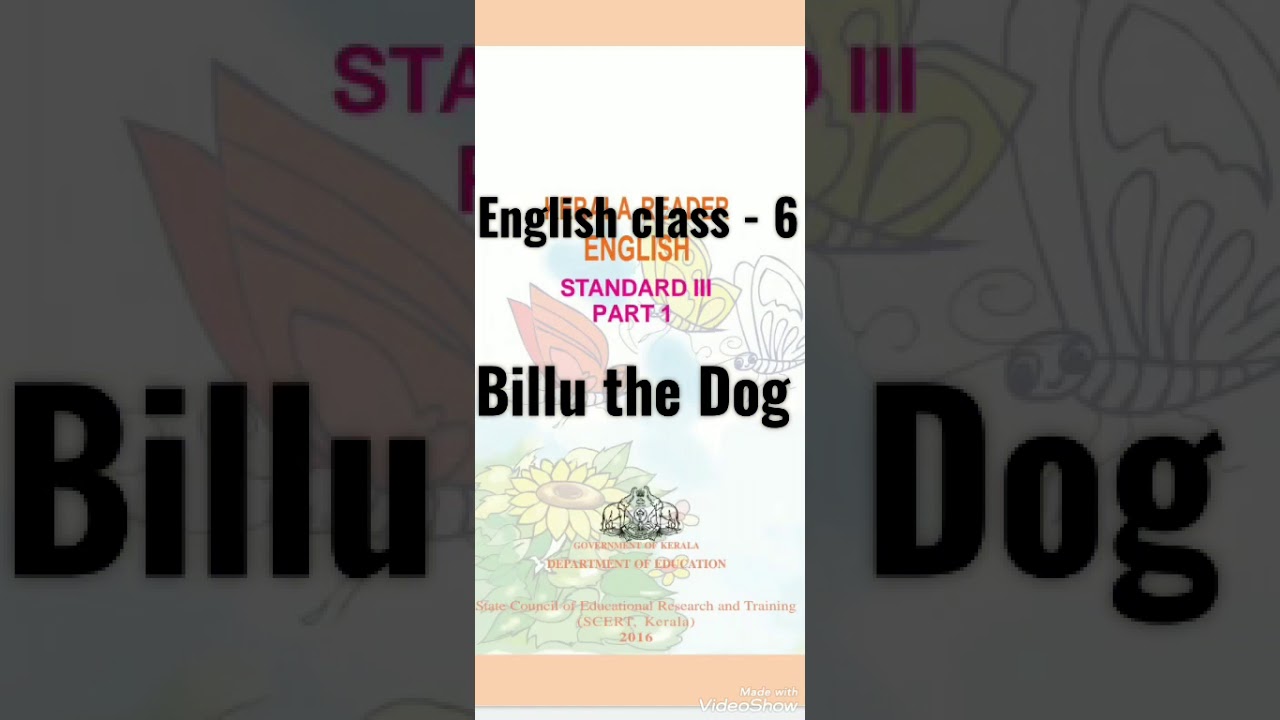 3rd Standard English Class Unit 1 Activity YouTube