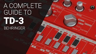 Using the Behringer TD3 complete deep dive guide