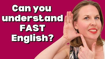 Can You Understand FAST ENGLISH? | C1 English Listening Practice Test