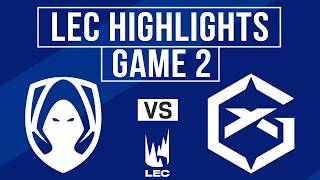 TH vs GX Highlights Game 2 | LEC 2026 Summer Split | Movistar KOI vs SK Gaming