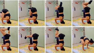 🔥Amazing Yoga Poses | Forearm Standing | Tripod Headstand Exercises | Flexibility | Strength