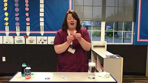 Rain Cloud Jar Science Experiment.