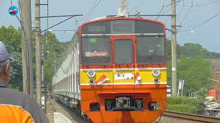 Aku Cinta KRL - Hunting Kereta Listrik Terlangka - Dua Perlintasan Kereta Api KRL Bogor Jawa Barat