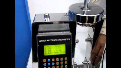 Automatic Viscometer (Laray Method)